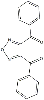 (4-benzoyl-1,2,5-oxadiazol-3-yl)(phenyl)methanone Struktur