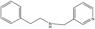 2-phenyl-N-(3-pyridinylmethyl)ethanamine Struktur