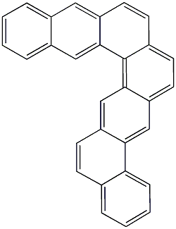 anthra[1,2-a]benzo[h]anthracene Struktur