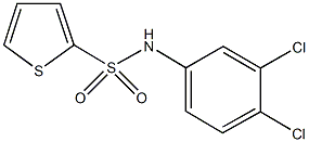 N-(3,4-dichlorophenyl)-2-thiophenesulfonamide Struktur