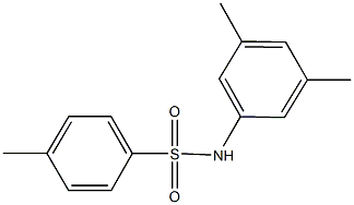 N-(3,5-dimethylphenyl)-4-methylbenzenesulfonamide Struktur