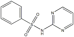 N-(2-pyrimidinyl)benzenesulfonamide Struktur