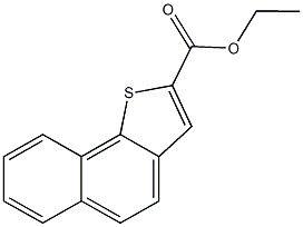 ethyl naphtho[1,2-b]thiophene-2-carboxylate Struktur