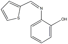 2-[(2-thienylmethylene)amino]phenol Struktur