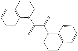 1-[3,4-dihydroquinolin-1(2H)-yl(oxo)acetyl]-1,2,3,4-tetrahydroquinoline Struktur