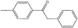 1-(4-methylphenyl)-2-phenylethanone Struktur