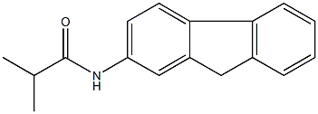 N-(9H-fluoren-2-yl)-2-methylpropanamide Struktur