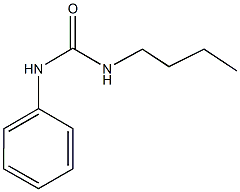 N-butyl-N'-phenylurea Struktur