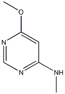 N-(6-methoxy-4-pyrimidinyl)-N-methylamine Struktur