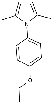 4-(2,5-dimethyl-1H-pyrrol-1-yl)phenyl ethyl ether Struktur