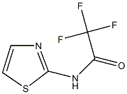 2,2,2-trifluoro-N-(1,3-thiazol-2-yl)acetamide Struktur