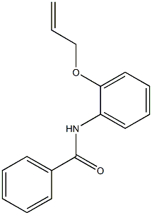 N-[2-(allyloxy)phenyl]benzamide Struktur