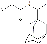 N-[1-(1-ADAMANTYL)ETHYL]-2-CHLOROACETAMIDE Struktur