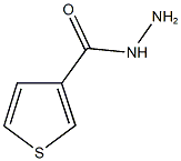 3-thiophenecarbohydrazide Struktur