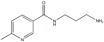 N-(3-aminopropyl)-6-methylnicotinamide Struktur