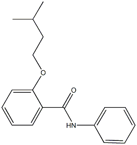 2-(isopentyloxy)-N-phenylbenzamide Struktur