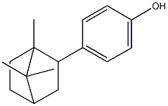 4-(1,7,7-trimethylbicyclo[2.2.1]hept-2-yl)phenol Struktur