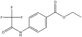 ethyl 4-[(trifluoroacetyl)amino]benzoate Struktur