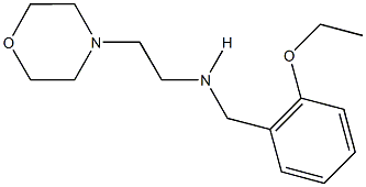 N-(2-ethoxybenzyl)-N-[2-(4-morpholinyl)ethyl]amine Struktur