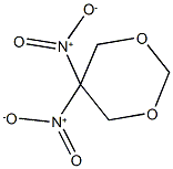 5,5-dinitro-1,3-dioxane Struktur