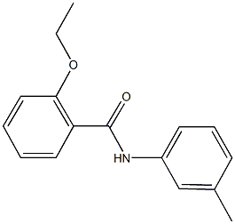 2-ethoxy-N-(3-methylphenyl)benzamide Struktur