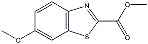 methyl 6-methoxy-1,3-benzothiazole-2-carboxylate Struktur