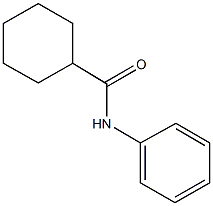 N-phenylcyclohexanecarboxamide Struktur