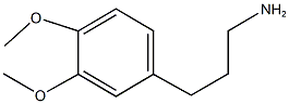 3-(3,4-dimethoxyphenyl)-1-propanamine Struktur