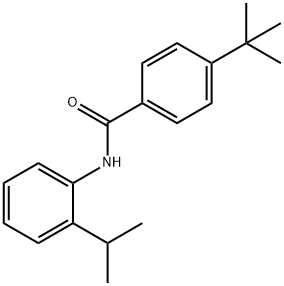 4-tert-butyl-N-(2-isopropylphenyl)benzamide Struktur