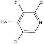 2,3,5-trichloro-4-pyridinylamine Struktur