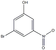 3-bromo-5-nitrophenol Struktur