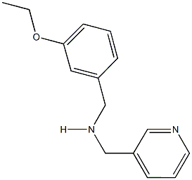 N-(3-ethoxybenzyl)-N-(3-pyridinylmethyl)amine Struktur