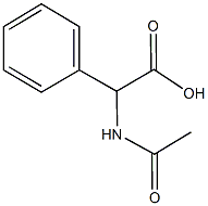 (acetylamino)(phenyl)acetic acid Struktur