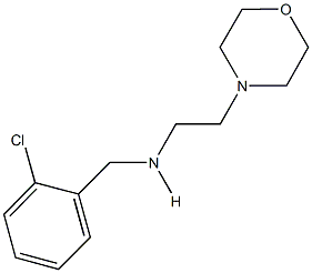 N-(2-chlorobenzyl)-N-[2-(4-morpholinyl)ethyl]amine Struktur