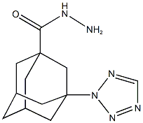 3-(2H-tetraazol-2-yl)-1-adamantanecarbohydrazide Struktur