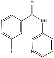 3-iodo-N-(3-pyridinyl)benzamide Struktur