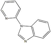 1-(2-pyridinyl)-1H-benzimidazole Struktur