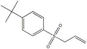 allyl 4-tert-butylphenyl sulfone Struktur