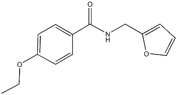 4-ethoxy-N-(2-furylmethyl)benzamide Struktur