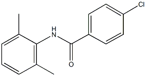 4-chloro-N-(2,6-dimethylphenyl)benzamide Struktur