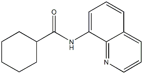 N-(8-quinolinyl)cyclohexanecarboxamide Struktur