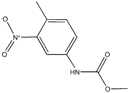 methyl 3-nitro-4-methylphenylcarbamate Struktur