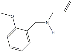 N-allyl-N-(2-methoxybenzyl)amine Struktur