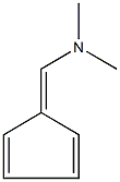 2,4-cyclopentadien-1-ylidene-N,N-dimethylmethanamine Struktur