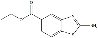 ethyl 2-amino-1,3-benzothiazole-5-carboxylate Struktur