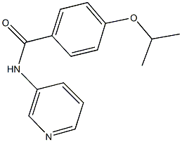 4-isopropoxy-N-(3-pyridinyl)benzamide Struktur