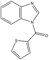 1-(2-thienylcarbonyl)-1H-benzimidazole Struktur