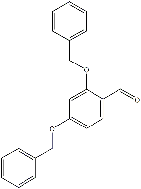 2,4-BIS(BENZYLOXY)BENZALDEHYDE Struktur