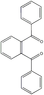 (2-benzoylphenyl)(phenyl)methanone Struktur