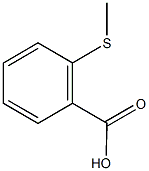 2-(methylsulfanyl)benzoic acid Struktur